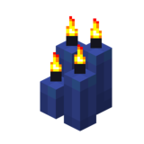 Четыре синие свечи (горящие).png